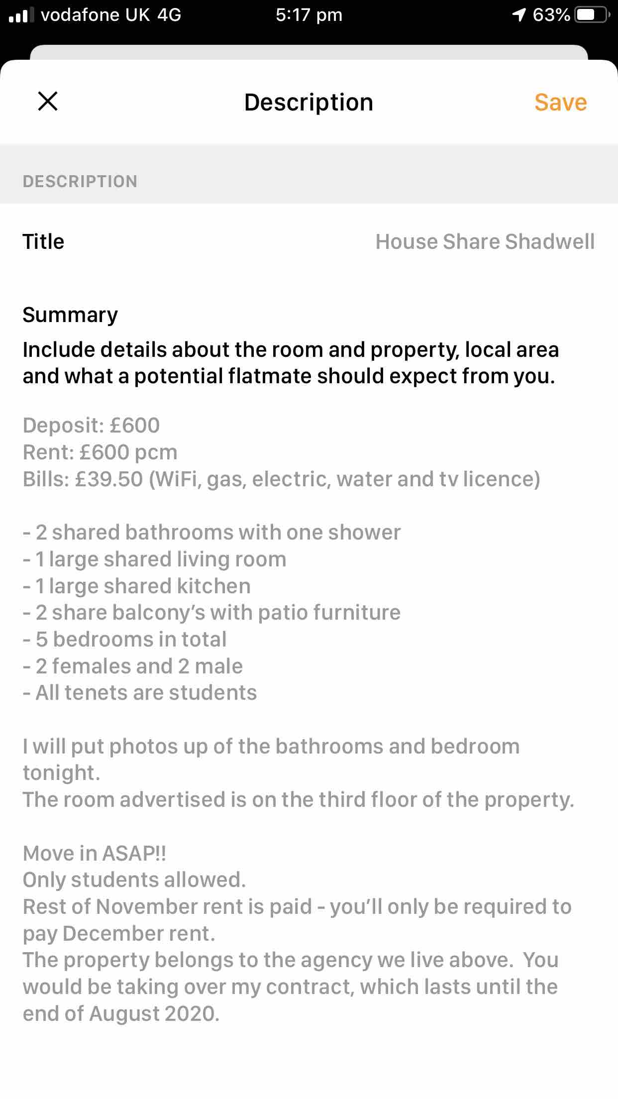 house share shadwell RoomsLocal image