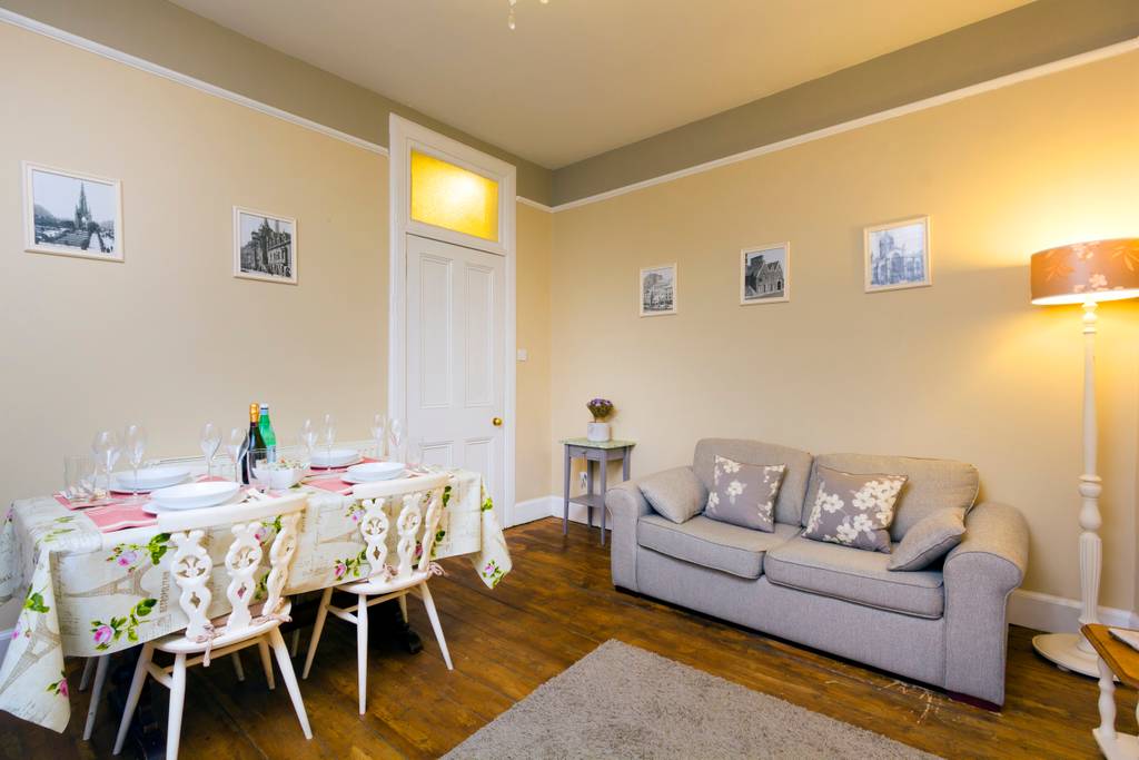 Spacious double bedroom with private bathroom image